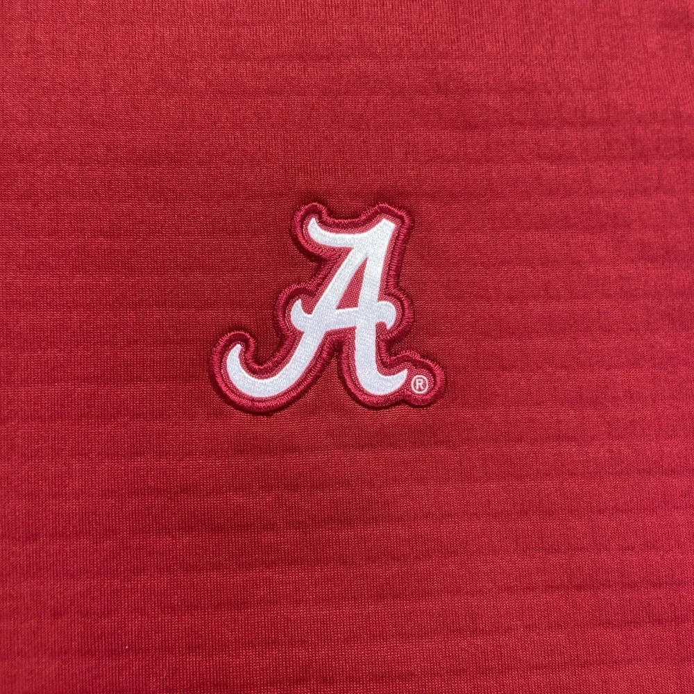 Nike Alabama Crimson Tide On Field Pullover Mens XL Waffle Knit Sweater Y2k Red